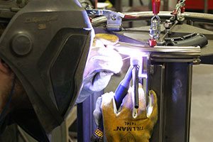 TIG, MIG, exotic material welding, spot welding, robotic capabilities in Milwaukee area's complete welding facility